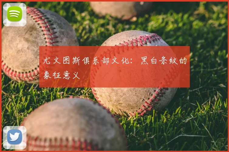 尤文图斯俱乐部文化:黑白条纹的象征意义